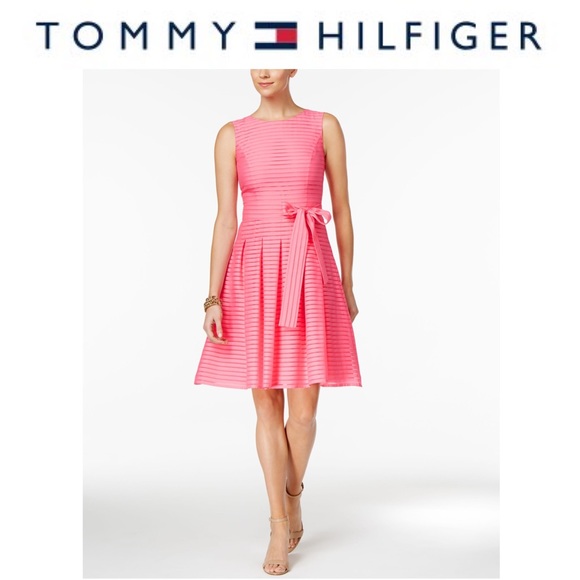 Tommy Hilfiger Dresses & Skirts - TOMMY HILFIGER illusion fit and flair dress